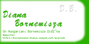 diana bornemisza business card